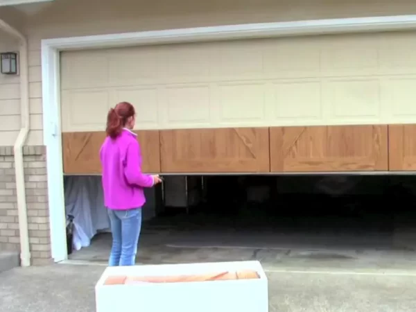 Add Veneer Panels to Garage Door