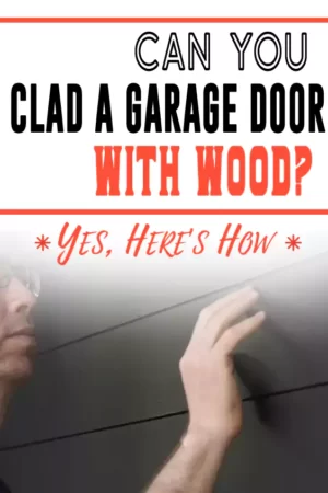 Clad a Garage Door with Wood