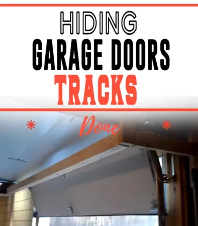 Hiding Garage Doors Tracks
